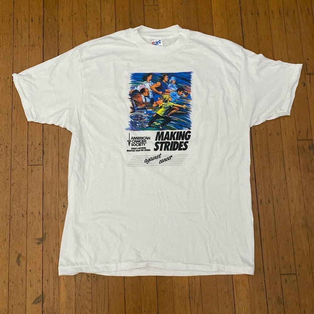 Vintage Making Strides Against Cancer T-Shirt